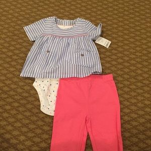 NWT Carter’s 24 months 3 piece set